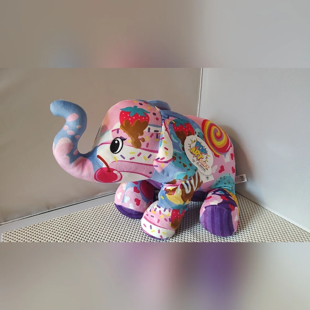 Pop Art Soft Mammoth/Elephant SweetieThe Ultra-Soft, Bean-Filled, Plush Toy